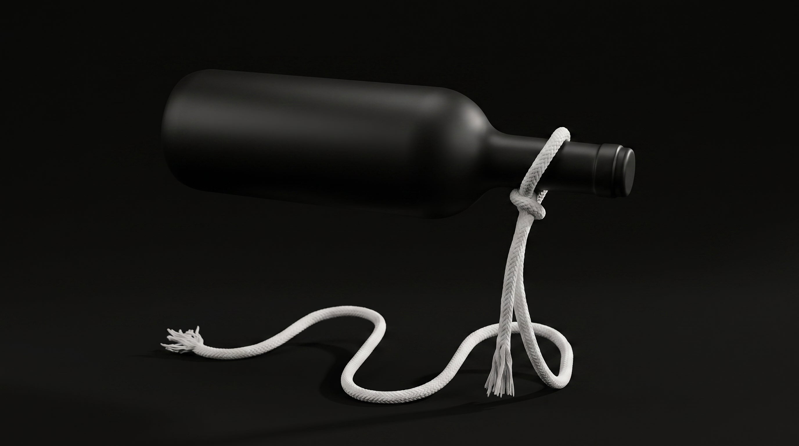 Wine Holder [rope]